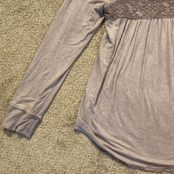 Knox Rose Blouse Size Medium Light Purple - Picture 4 of 5